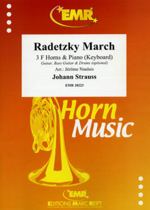 ラデツキー行進曲（シュトラウス1世）【ホルン三重奏／ピアノ】《輸入金管アンサンブル》の画像