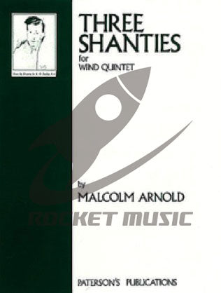 木管5重奏　アーノルド：3つの船乗りの歌 3つの舟歌（マルコム・アーノルド）(木管五重奏)Three Shanties for