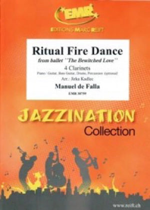 火祭りの踊り(ファリャ)【クラリネット四重奏】《輸入木管アンサンブル