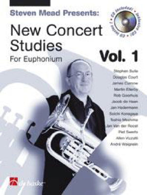 新しい演奏会用練習曲 第1巻（B.C編）《CD付/スティーブン・ミード演奏》《輸入ユーフォニアム楽譜》の画像