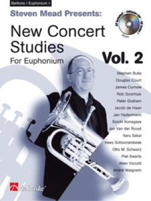 新しい演奏会用練習曲 第2巻（B.C編）《CD付/スティーブン・ミード演奏》《輸入ユーフォニアム楽譜》の画像