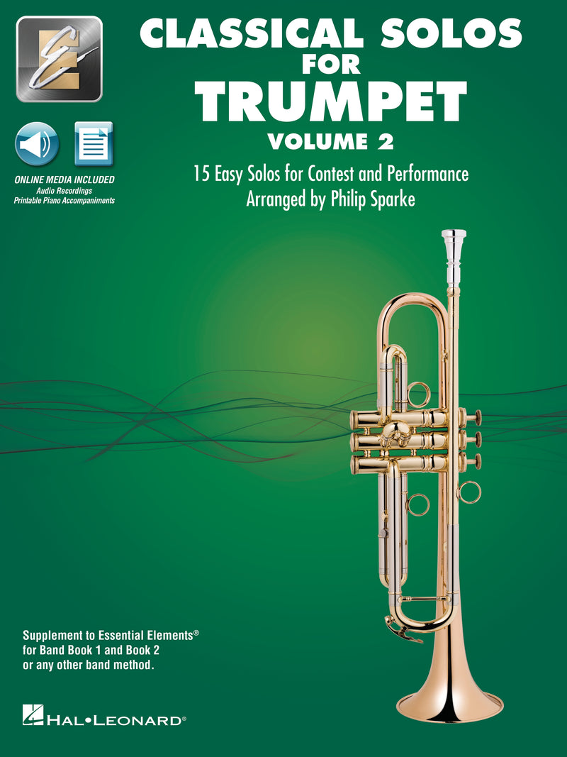 15の簡単なクラシックソロ曲集 Vol.2(音源ダウンロード版)《輸入トランペット楽譜》の画像