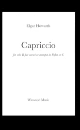 ハワース／カプリッチョ（無伴奏）《輸入トランペット楽譜》の画像