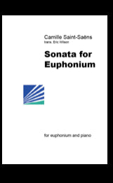 サン＝サーンス／ユーフォニアムのためのソナタ《輸入ユーフォニアム楽譜》の画像