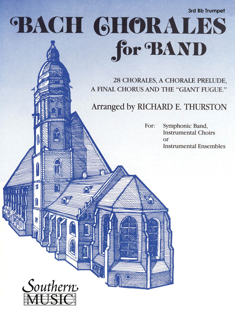 吹奏楽のためのバッハ・コラール集【3rd Bbトランペット】(オンデマンド出版)の画像