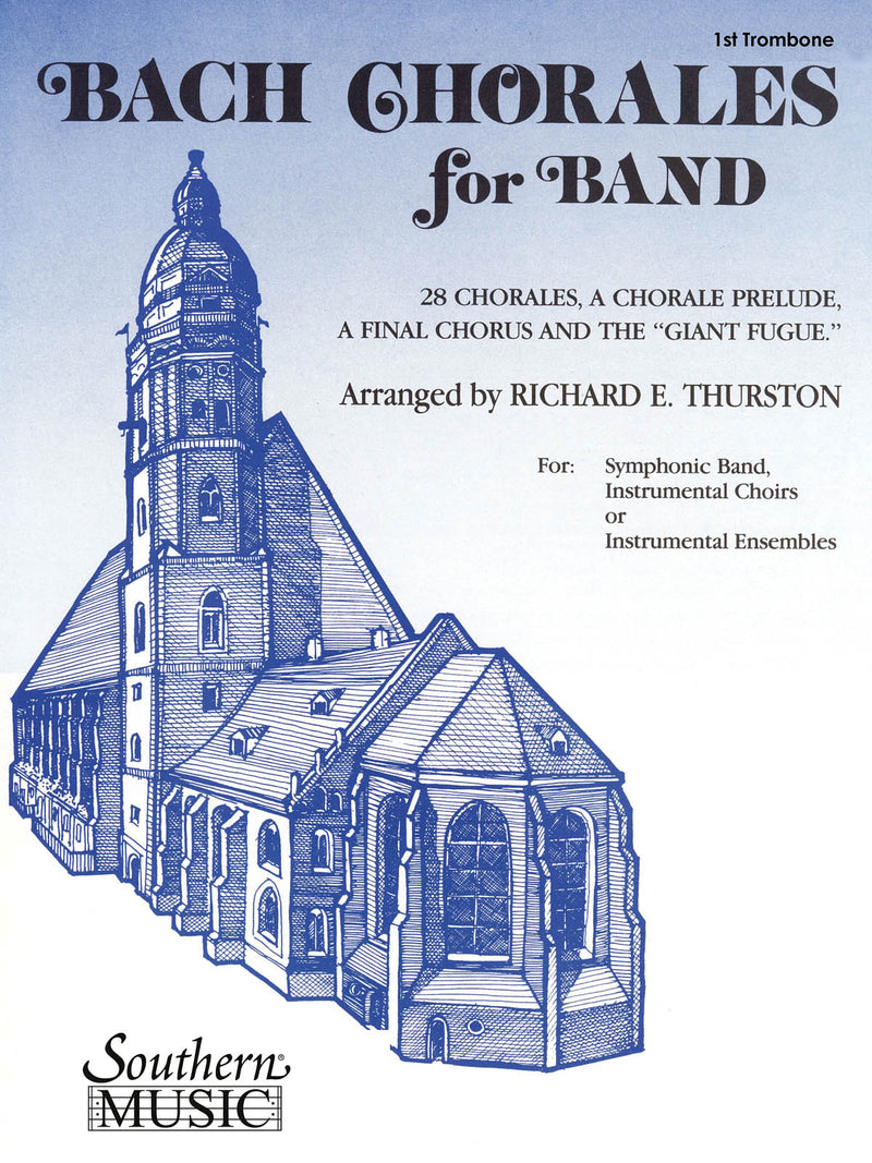吹奏楽のためのバッハ・コラール集【1stトロンボーン】(オンデマンド出版)の画像