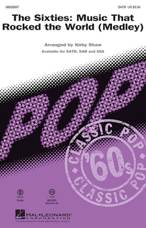 60年代ロックメドレー（8曲メドレー）(カラオケCD) 輸入合唱用CD