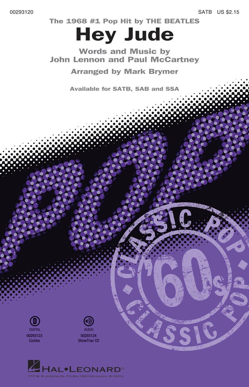 ビートルズ／ヘイ・ジュード(SATB: 混声四部合唱) 輸入合唱楽譜