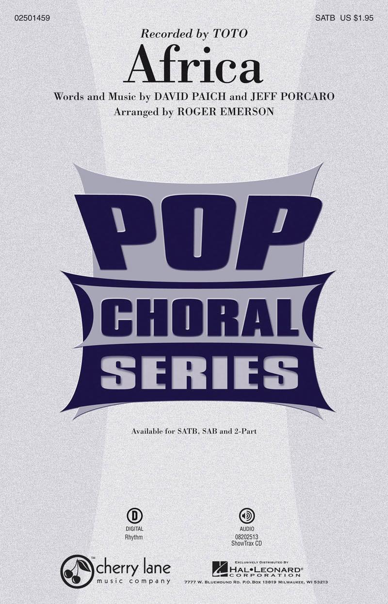 トト／アフリカ(SATB: 混声四部合唱) 輸入合唱楽譜 – ロケット