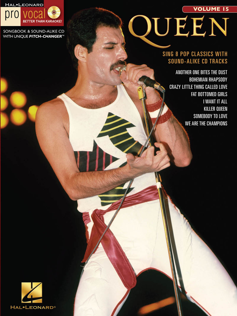 《輸入合唱楽譜》クイーン曲集（P/V/G，CD付）（Bohemian Rhapsody他全8曲）の画像