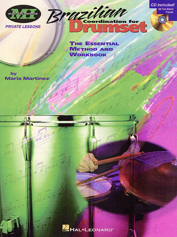 マリア・マルティネス／ドラムセットのためのブラジル音楽（CD付）《輸入ドラム教本》の画像