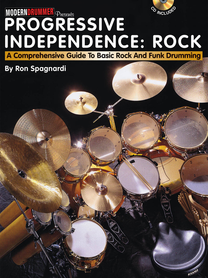 ロン・スパグナルディ／進歩的な自立【ロック編】（CD付）《輸入ドラム教本》の画像