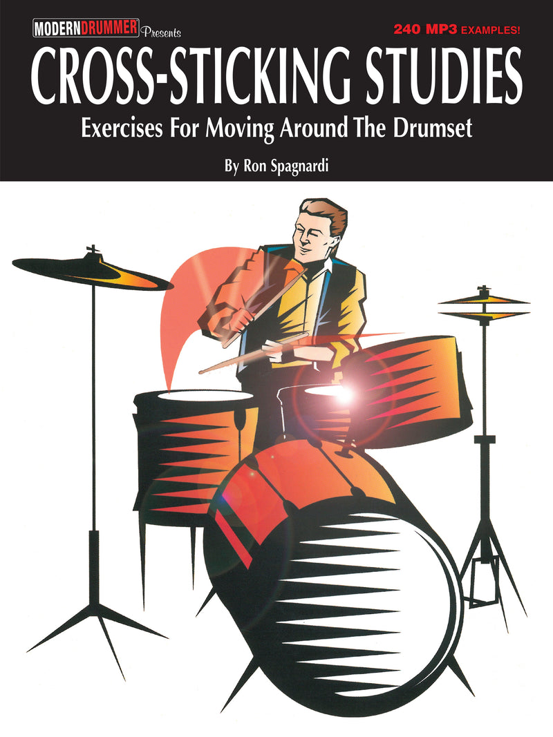 ロン・スパグナルディ／クロス・スティッキング教則本（DVD付）《輸入ドラム教本》の画像