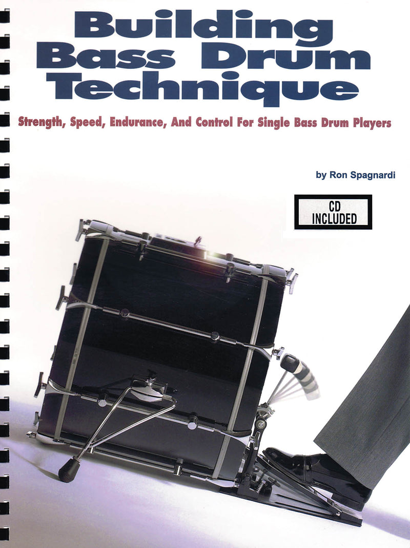 ロン・スパグナルディ／バスドラム・テクニックの構築（CD付）《輸入ドラム教本》の画像