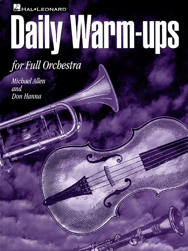 《オーケストラ楽譜》フルオーケストラのためのデイリー・ウォームアップ(Daily Warm-Ups for Full Orchestra)(Michael Allen/Don Hanna)【輸入】の画像