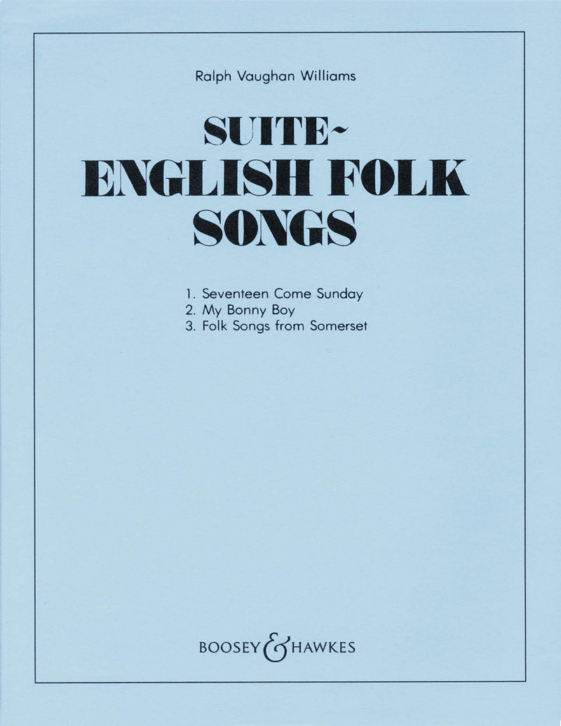 《オーケストラ楽譜》イギリス民謡組曲(English Folk Songs) ヴォーン・ウィリアムズ(Vaughan Williams)【輸入】の画像