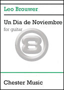 レオ・ブローウェル／11月のある日《輸入ギター楽譜》の画像