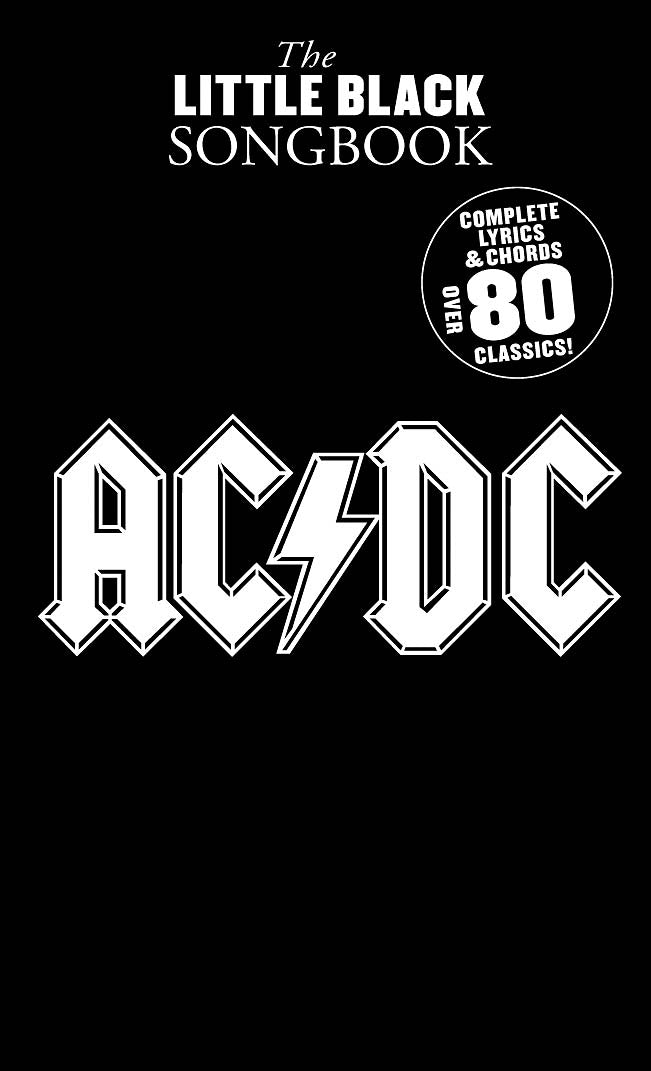 AC/DC／リトル・ブラック・ソングブック(80曲収録)(コード譜)《輸入