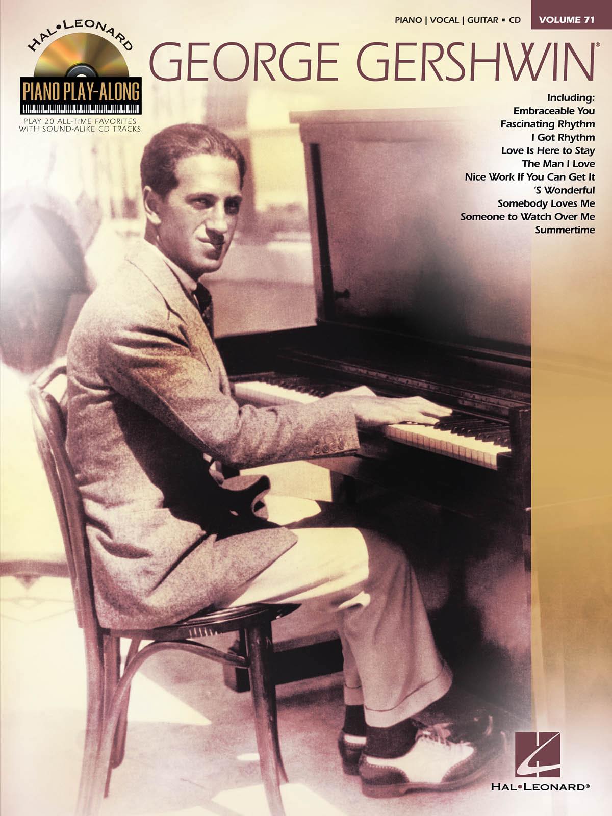 ジョージ・ガーシュウィン曲集（Piano Play-Alongシリーズ）（CD付