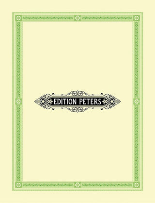 レーガー/12のオルガン小品 作品59 第1巻《輸入オルガン楽譜》(ペータース出版)の画像