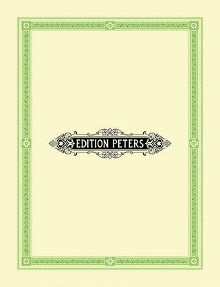 レーガー/12のオルガン小品 作品59 第2巻《輸入オルガン楽譜》(ペータース出版)の画像