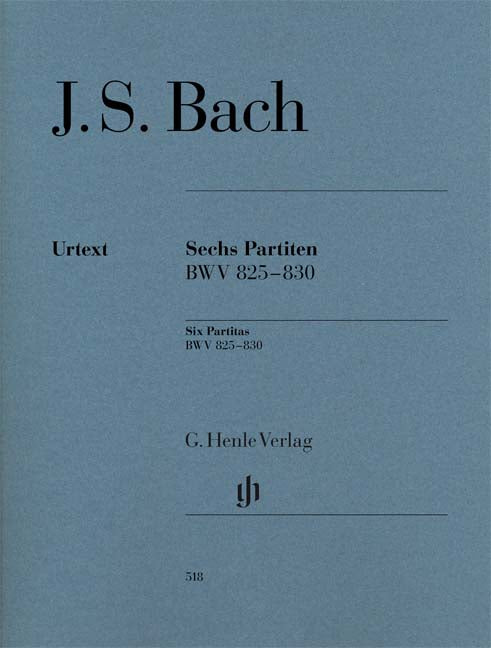J.S.バッハ／6つのパルティータ BWV 825-830 (原典版/ヘンレ社