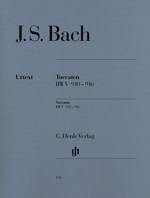 J.S.バッハ／トッカータ BWV 910-916 (原典版/ヘンレ社)《輸入