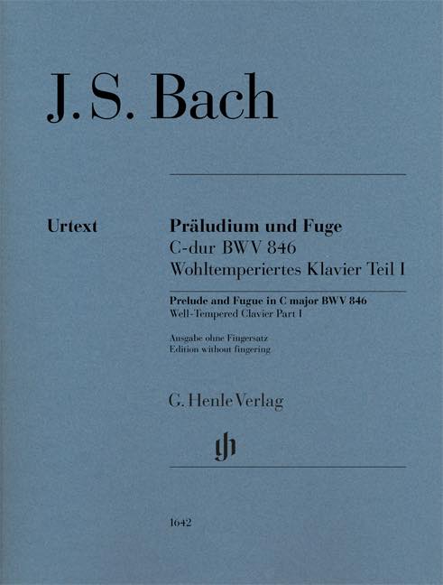 J.S.バッハ 平均律クラヴィーア曲集 5枚組　BWV846-893 【美品】 J.S.バッハ／前奏曲とフーガ ハ長調 BWV 846(平均律クラヴィーア曲集