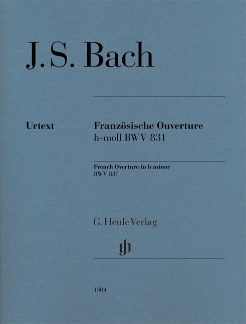 J.S.バッハ／フランス風序曲 ロ短調 BWV831(原典版/ヘンレ社)《輸入