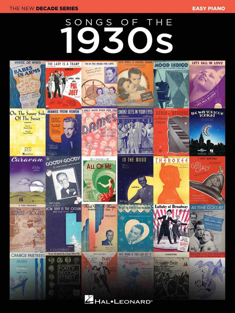 うたまくら アートブック 1981年発行 1930年代のヒット曲集(ニュー・ディケイド・シリーズ)《輸入ピアノ楽譜