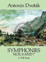 【オーケストラパート譜】ドヴォルザーク:交響曲第6番Bartos校訂版 ドヴォルザーク／交響曲第6番＆7番【ドーヴァー出版】《輸入