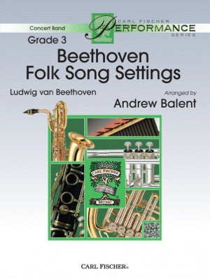 《吹奏楽譜》ベートーヴェン民謡作品集(Beethoven Folk Song Settings) ベートーヴェン(Beethoven)【輸入】の画像