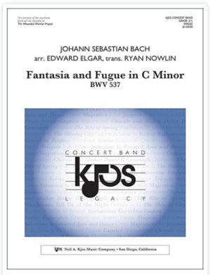 《吹奏楽譜》幻想曲とフーガ ハ短調 BWV 537(Fantasia And Fugue in C Minor) バッハ(J.S.Bach)【輸入】の画像