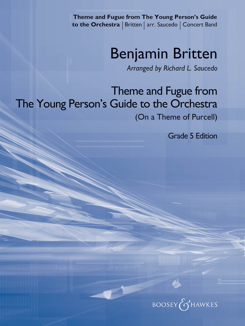 《吹奏楽譜》「青少年のための管弦楽入門」より主題とフーガ(Theme and Fugue from The Young Person’s Guide to the Orchestra) ブリテン(Britten)【輸入】の画像