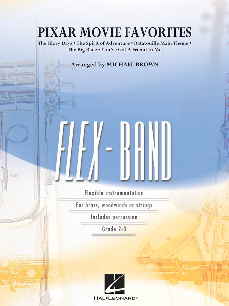 《フレックス吹奏楽譜》ピクサー映画メドレー(トイ・ストーリー他5曲)(Pixar Movie Favorites)【輸入】の画像