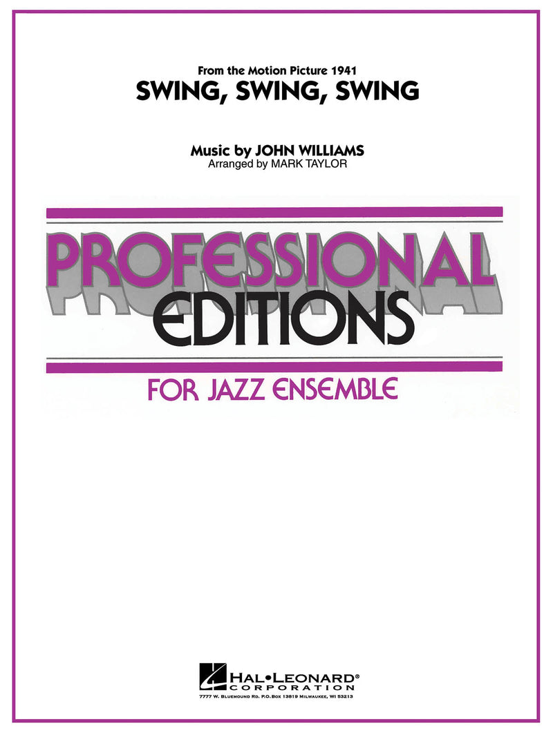 スウィング、スウィング、スウィング（映画「1941」より、ジョン・ウィリアムズ）《輸入ジャズ楽譜》の画像