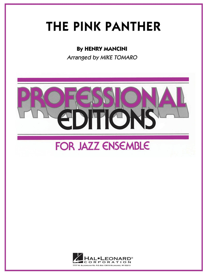 ピンク・パンサーのテーマ（グレード5）《輸入ジャズ楽譜》の画像