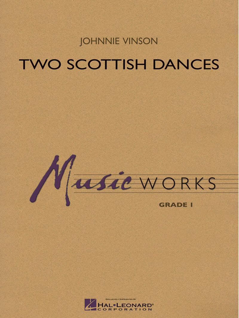 2つのスコットランド舞曲 吹奏楽譜の画像