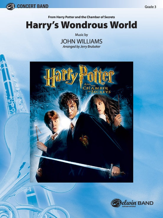 ハリーの不思議な世界(映画「ハリー・ポッター」主題曲) 吹奏楽譜の画像