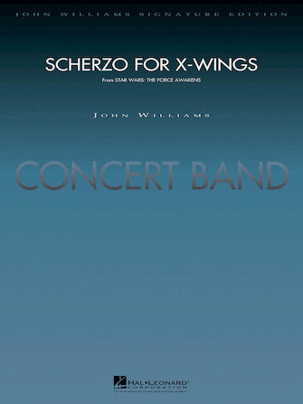 《吹奏楽譜》「スター・ウォーズ・フォースの覚醒」より「X-ウィングのスケルツォ」【オリジナル・ヴァージョン、グレード5】(Scherzo for X-Wings)【輸入】の画像