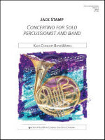 吹奏楽と独奏打楽器奏者のための小協奏曲(スタンプ)(Perc)  吹奏楽譜の画像