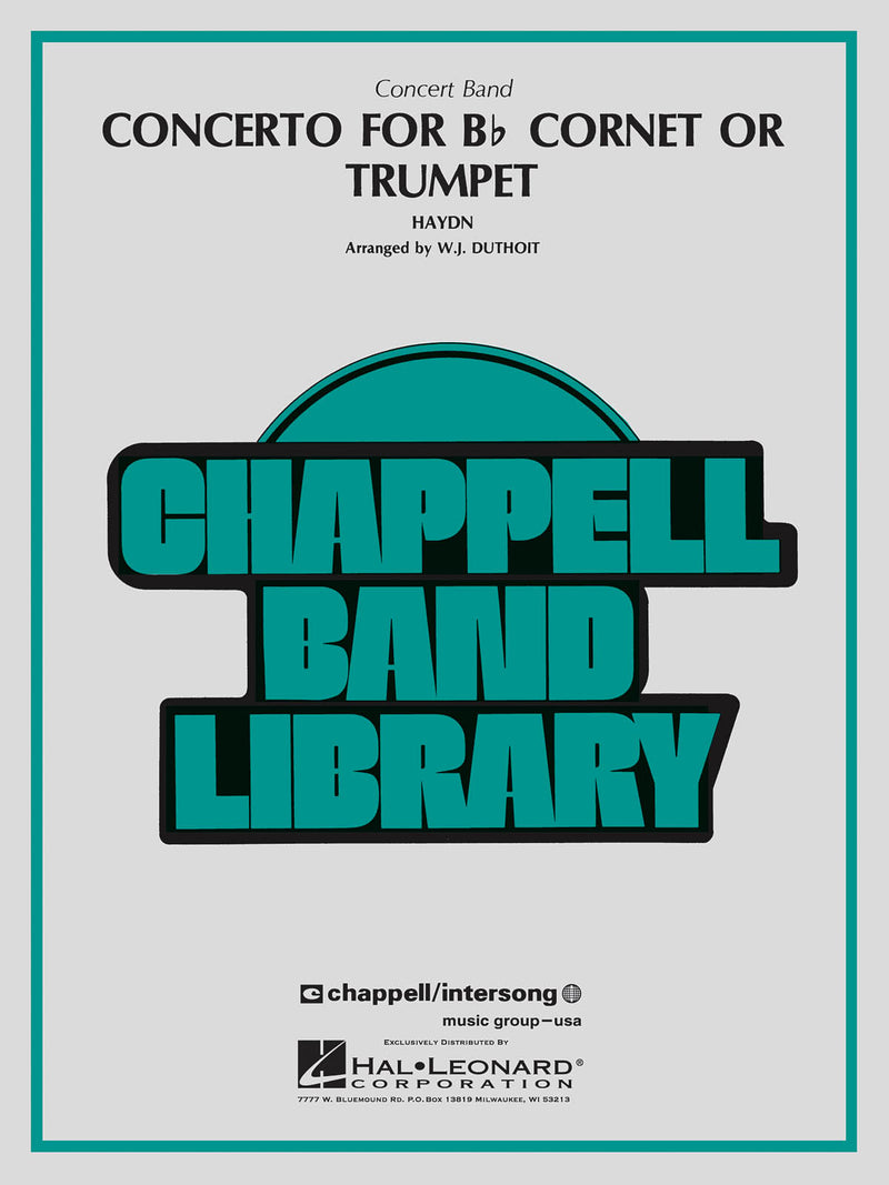 《吹奏楽譜》トランペット・コンチェルト（Trumpet）【輸入】の画像