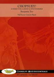 チャプスイ! - クラリネットと吹奏楽のためのスケルツォ(ヨー)(Cl) 吹奏楽譜の画像