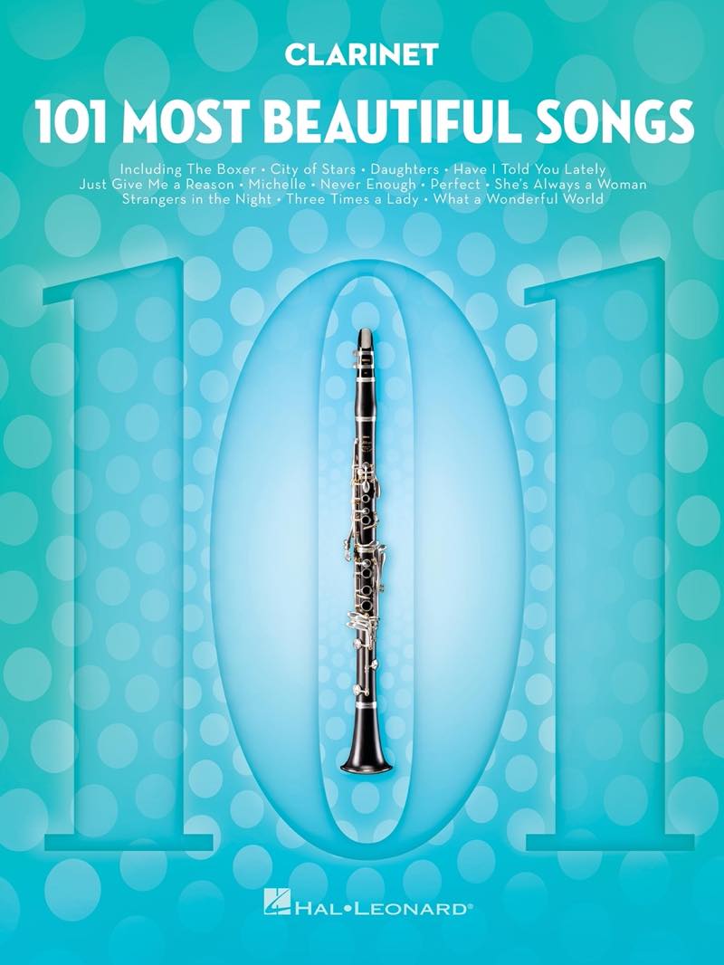 101曲の美しいソング集（クラリネットソロ用）（101曲収録）《輸入