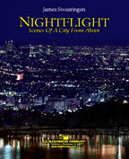 夜間飛行：上空からの街の情景(スウェアリンジェン)(スコアのみ)《輸入