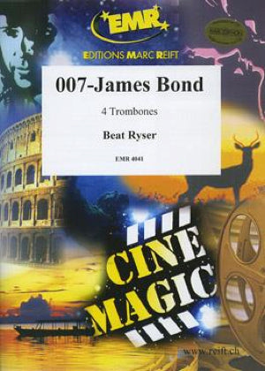 007 - ジェームス・ボンド・メドレー【トロンボーン四重奏】《輸入金管アンサンブル》の画像