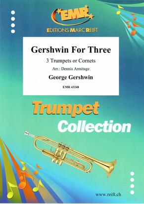 三重奏のためのガーシュウィン（6曲メドレー）【トランペット三重奏】《輸入金管アンサンブル》の画像