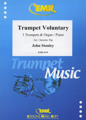 トランペット・ヴォランタリー(ジョン・スタンリー)【トランペット三重奏／ピアノ】《輸入金管アンサンブル》の画像