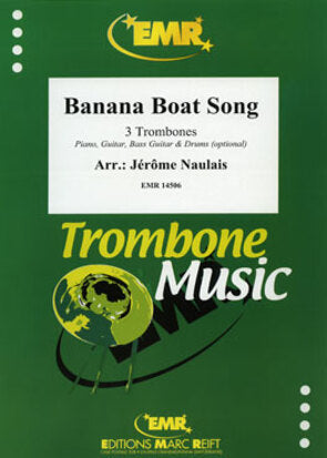 バナナ・ボート・ソング【トロンボーン三重奏】《輸入金管アンサンブル》の画像