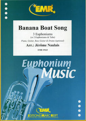 バナナ・ボート・ソング【ユーフォニアム三重奏】《輸入金管アンサンブル》の画像